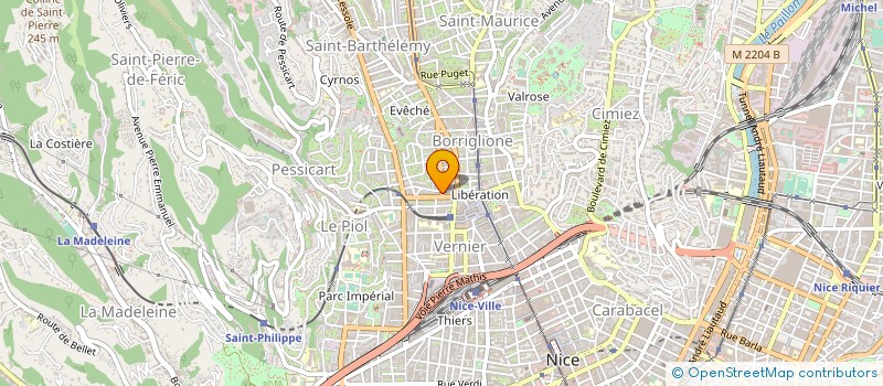 localisation de l'entreprise RENOVIMM à NICE