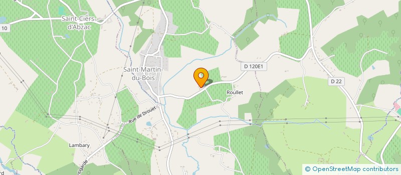 localisation de l'entreprise RENOVIMMO 33  SAINT-MARTIN-DU-BOIS