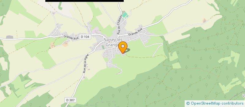 localisation de l'entreprise RENOVIMMO  NAISEY-LES-GRANGES