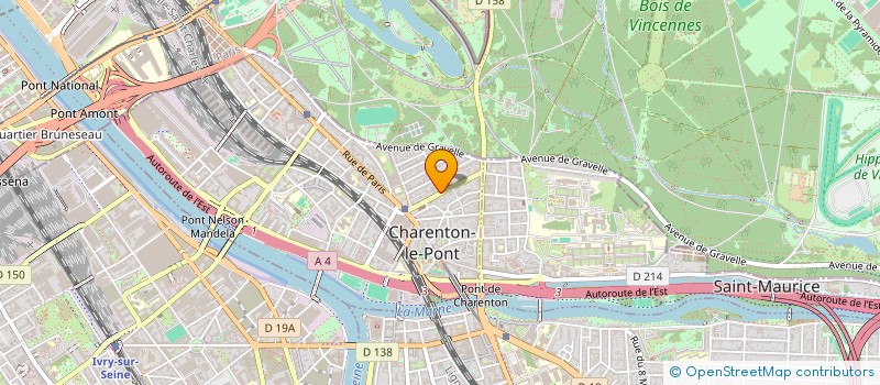 localisation de l'entreprise RENOVIN ESTATE  CHARENTON-LE-PONT