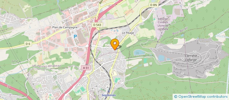 localisation de l'entreprise RENOVINNO-TECH à LES PENNES-MIRABEAU