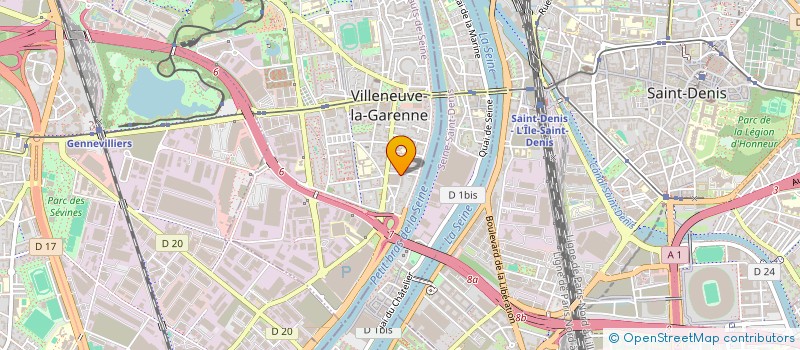 localisation de l'entreprise RENOVINO à VILLENEUVE-LA-GARENNE