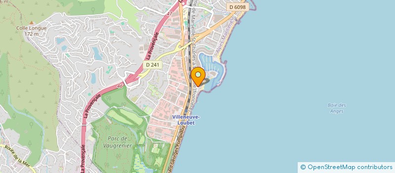 localisation de l'entreprise RENOVITE-M  VILLENEUVE-LOUBET