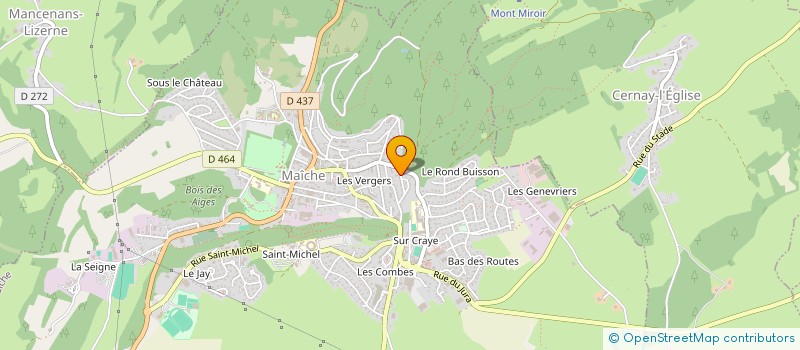 localisation de l'entreprise RENOVITO  MAICHE