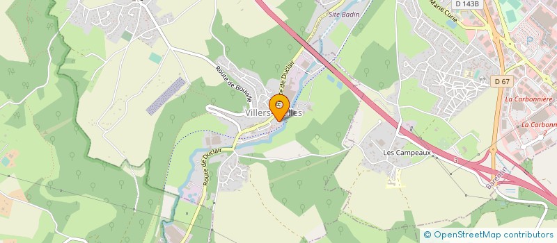 localisation de l'entreprise RENOVIVA  VILLERS-ECALLES