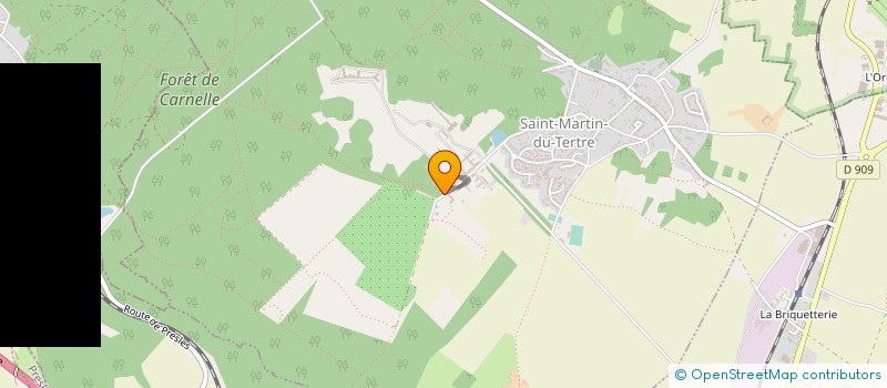 localisation de l'entreprise RENOVO à SAINT-MARTIN-DU-TERTRE