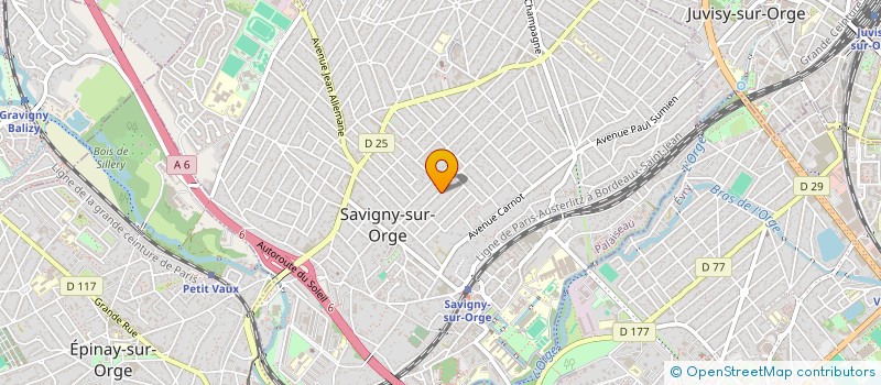 localisation de l'entreprise RENOVO à MORANGIS