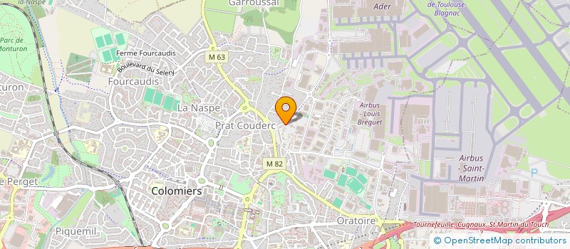 localisation de l'entreprise RENOVO ADVEEZ HOLDINGS SAS à COLOMIERS