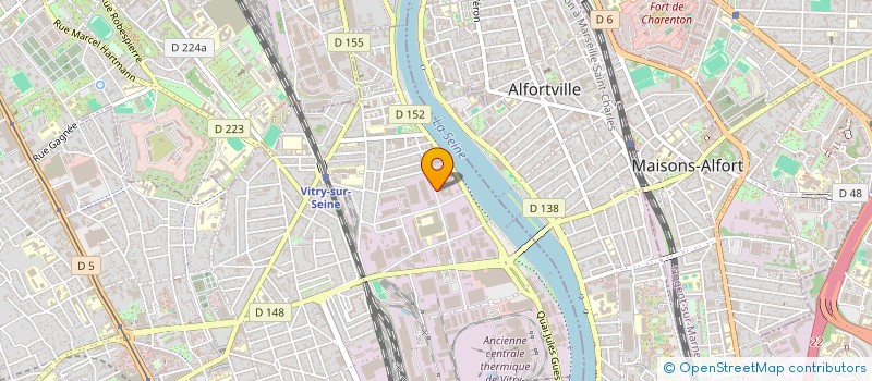 localisation de l'entreprise RENOVO BAT  VITRY-SUR-SEINE