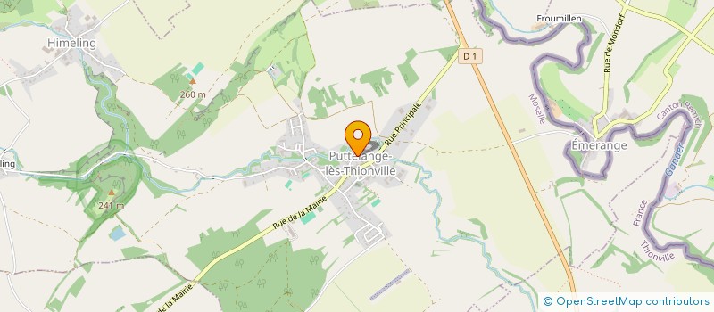 localisation de l'entreprise RENOVOLET à BOUST