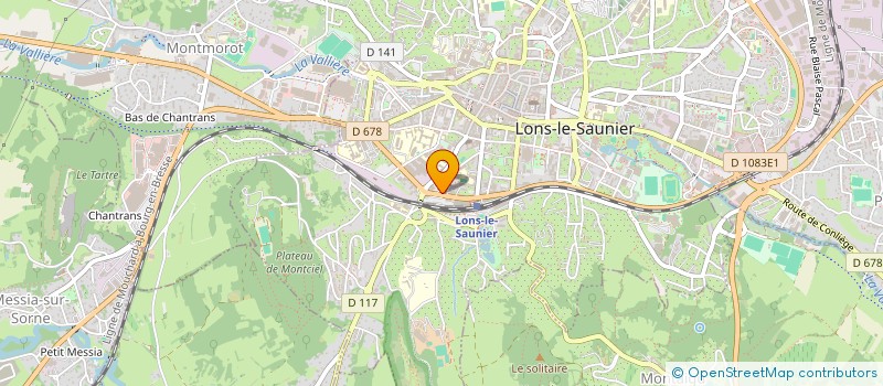 localisation de l'entreprise RENOVONS à LONS-LE-SAUNIER