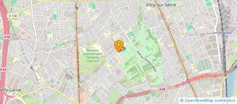 localisation de l'entreprise RENOVPRO à VITRY-SUR-SEINE