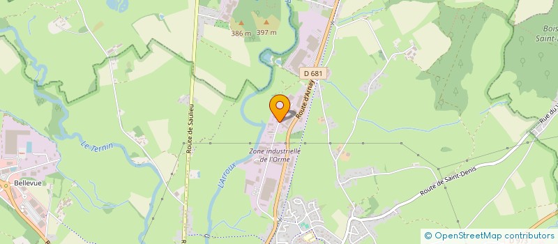 localisation de l'entreprise RENOVSCAR  AUTUN