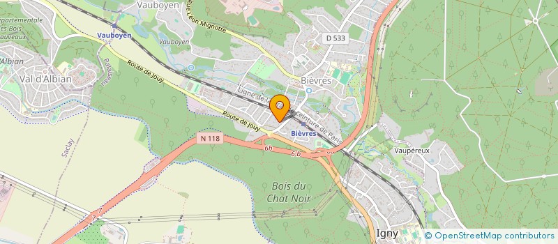 localisation de l'entreprise RENOVSERVICES  BIEVRES