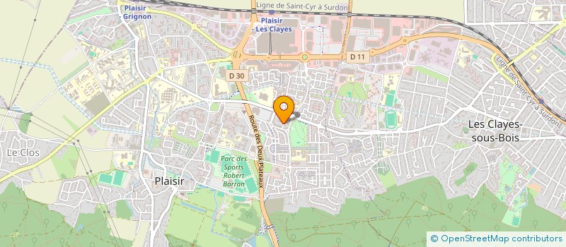 localisation de l'entreprise RENOVTOIT  PLAISIR