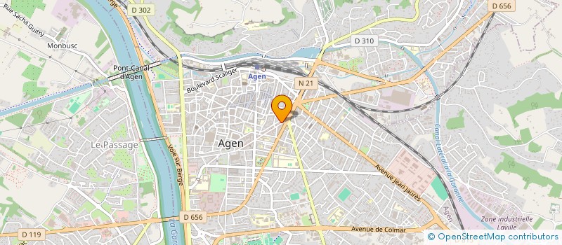 localisation de l'entreprise RENOVTRAVAUX47 à AGEN