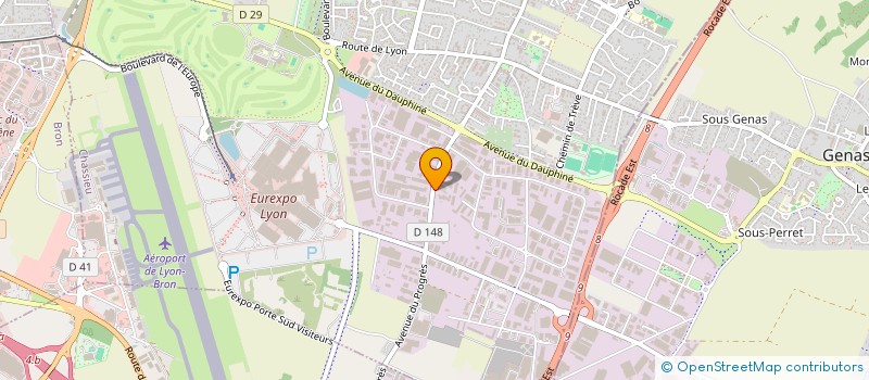 localisation de l'entreprise RENOVV24/24 à CHASSIEU