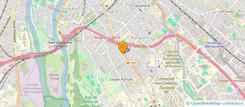 localisation de l'entreprise RENOWABLE à TOULOUSE