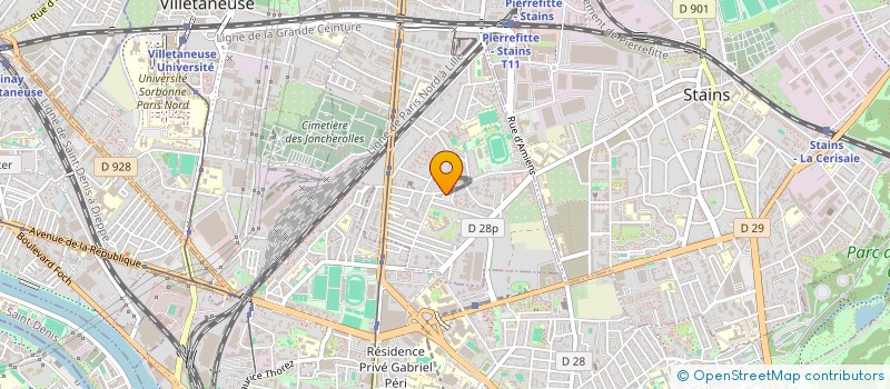 localisation de l'entreprise RENOWATT à PIERREFITTE-SUR-SEINE