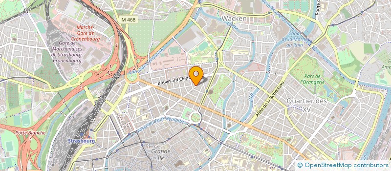 localisation de l'entreprise RENOZ SARL à STRASBOURG