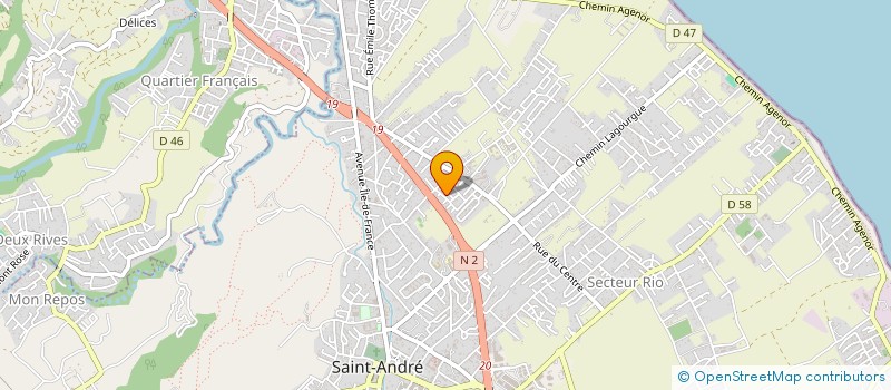 localisation de l'entreprise RENOZIL  SAINT-ANDRE