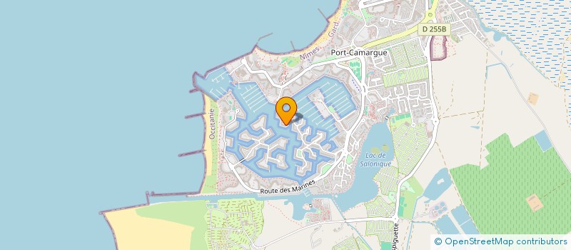 localisation de l'entreprise RENT 1 BOAT  LE GRAU-DU-ROI