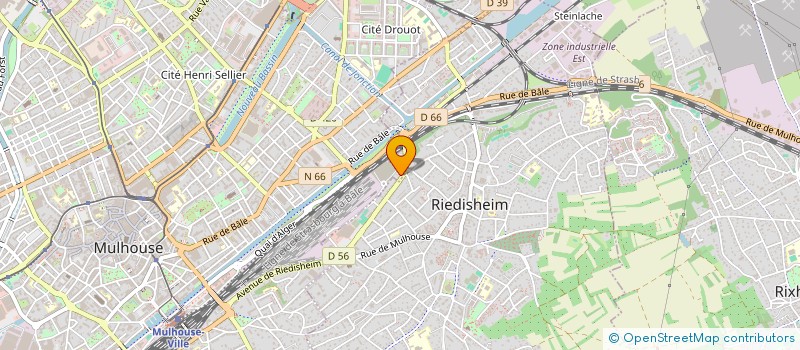 localisation de l'entreprise RENT 24 à MULHOUSE