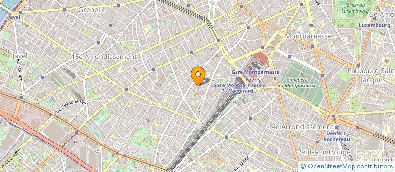 localisation de l'entreprise RENT A CAR INTERNATIONAL SA  PARIS