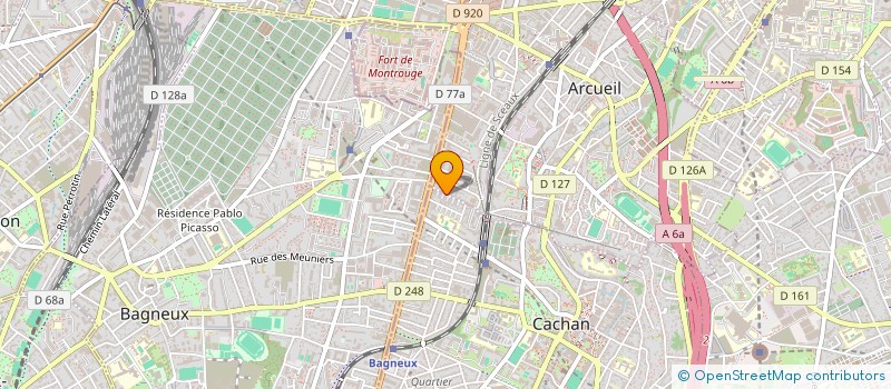 localisation de l'entreprise RENT'ALL  LES ULIS