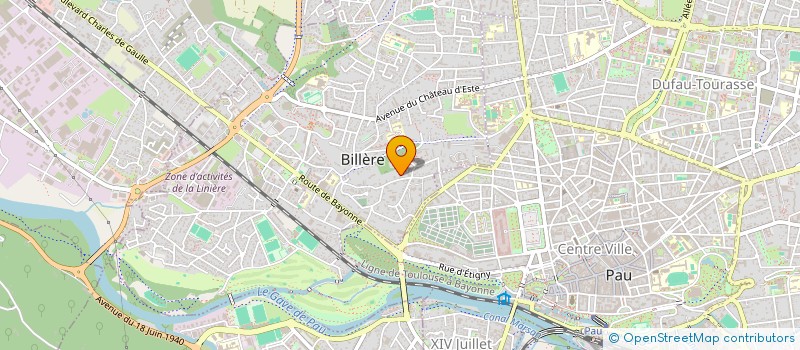 localisation de l'entreprise RENT COMPUTER & CYBER TECHNOLOGY à BILLERE