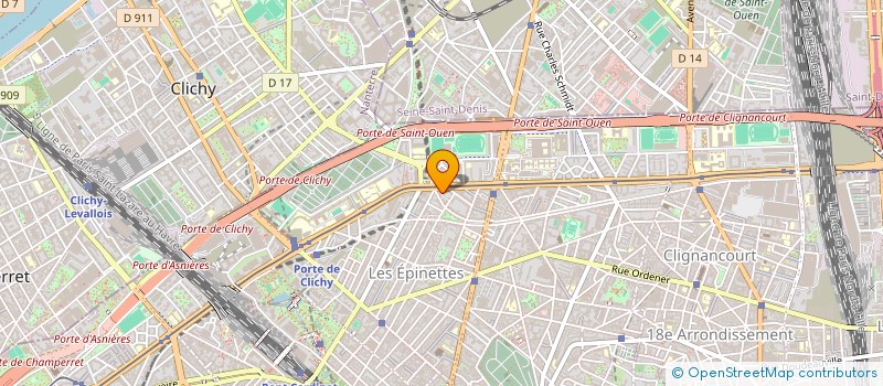 localisation de l'entreprise RENT EUROPE à PARIS