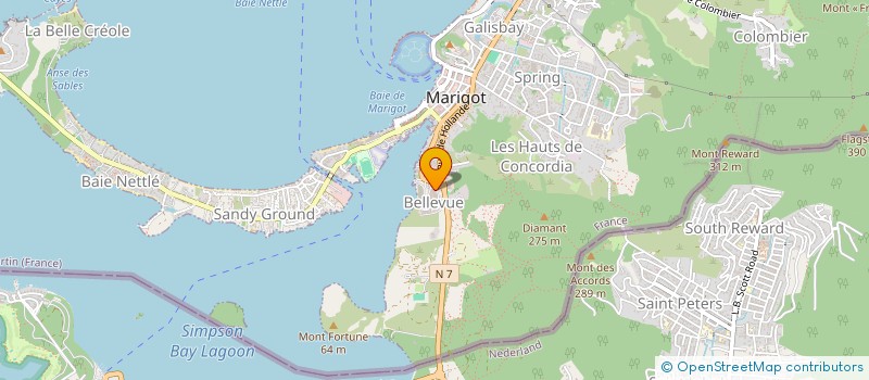 localisation de l'entreprise RENT FOR LESS EURL à SAINT MARTIN