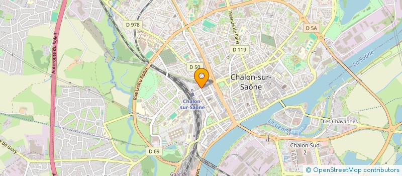 localisation de l'entreprise RENT IMPRIM à CHALON-SUR-SAONE