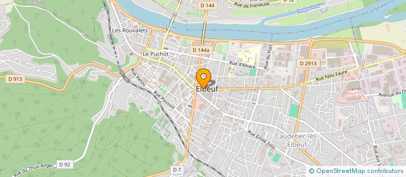 localisation de l'entreprise RENT ME 14 à ELBEUF