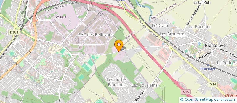 localisation de l'entreprise RENT MOTOR SERVICES  ARGENTEUIL