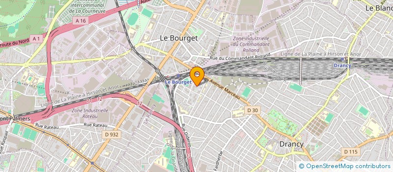 localisation de l'entreprise RENT MS à DRANCY