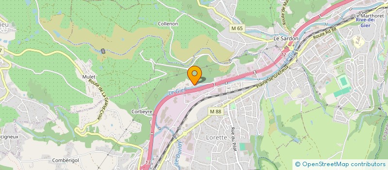 localisation de l'entreprise RENT MY à LORETTE