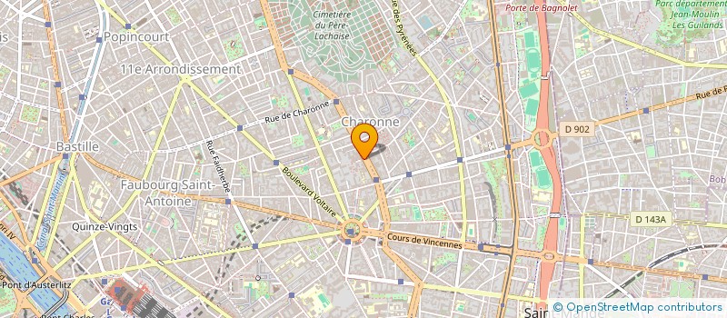 localisation de l'entreprise RENT PASS  PARIS