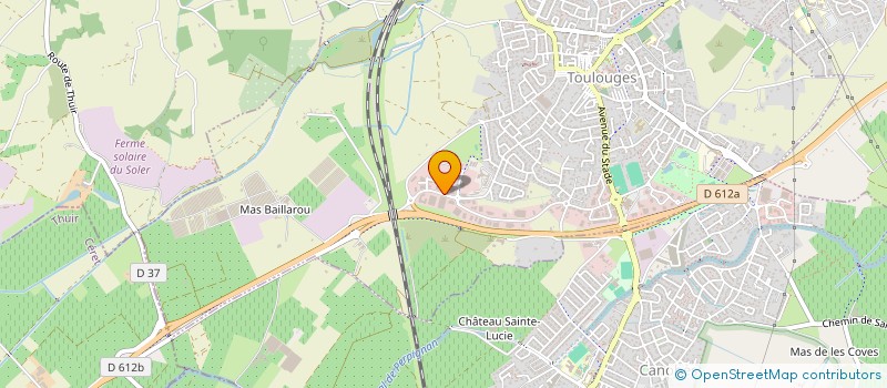 localisation de l'entreprise RENT POWER  TOULOUGES