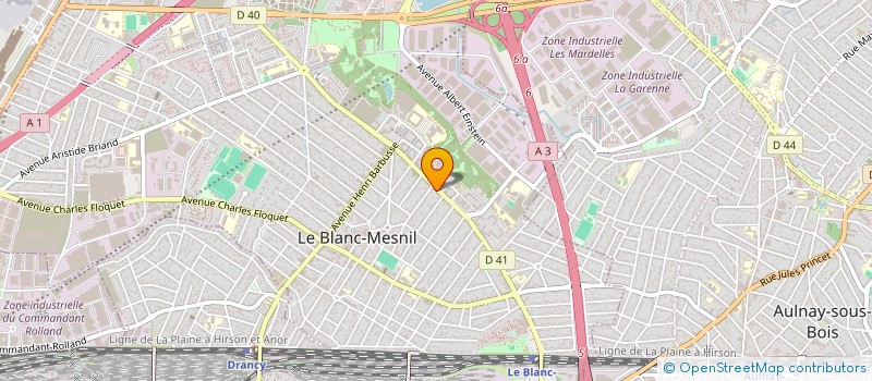 localisation de l'entreprise RENT S à LE BLANC-MESNIL