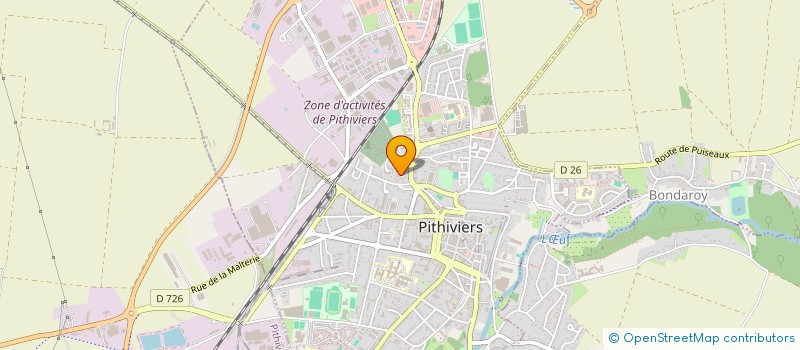 localisation de l'entreprise RENT SMART à LE MALESHERBOIS