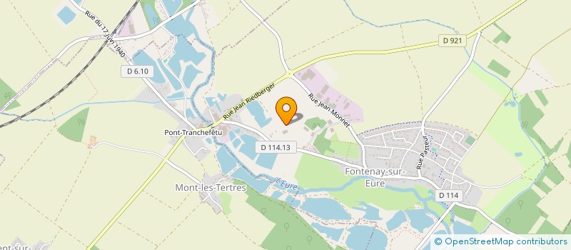 localisation de l'entreprise RENT VI à FONTENAY-SUR-EURE