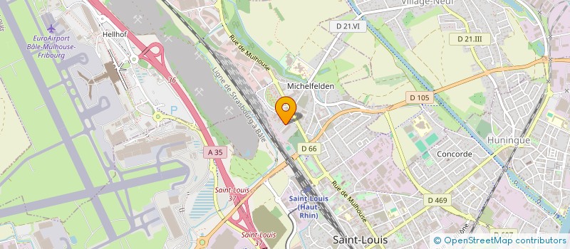 localisation de l'entreprise RENT VTS  SAINT-LOUIS