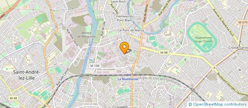 localisation de l'entreprise RENTA IMMO à MARCQ-EN-BARŒUL