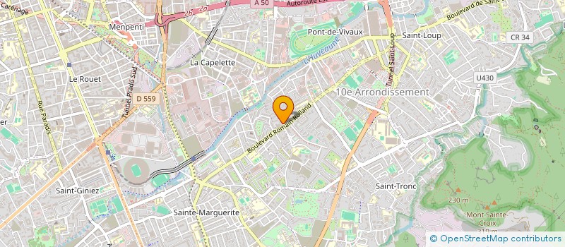 localisation de l'entreprise RENTABILITE SOLAIRE FRANCE à MARSEILLE