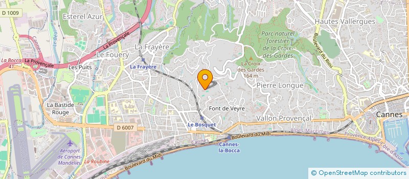 localisation de l'entreprise RENTADREAM à CANNES