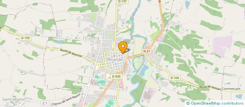 localisation de l'entreprise RENTAL ASSOCIATES à MIRANDE