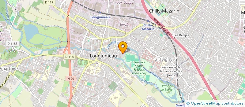localisation de l'entreprise RENTAL CARGO à LONGJUMEAU