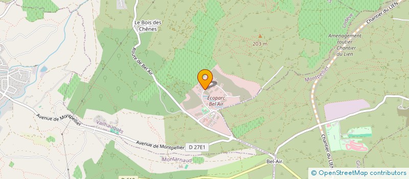 localisation de l'entreprise RENTALIS  VAILHAUQUES