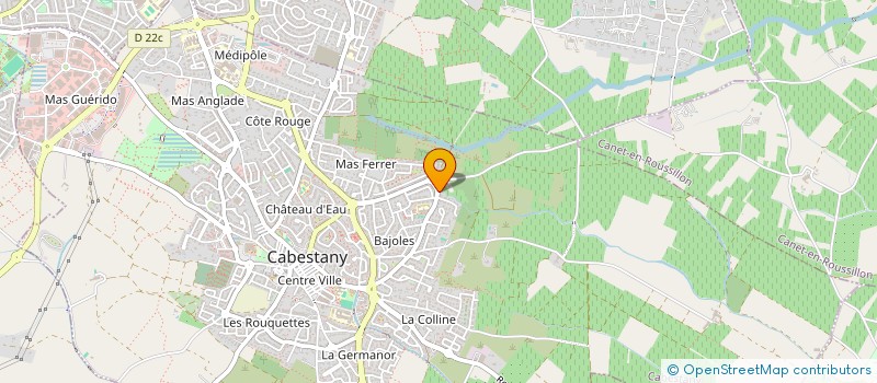 localisation de l'entreprise RENTATRANQUILLE  PERPIGNAN